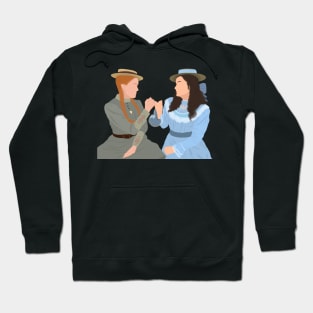 Anne and Diana Pinky Swear Oath Promise Fan Art Hoodie